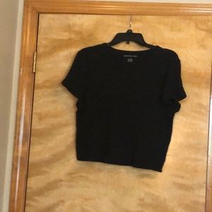 American Eagle black crop top